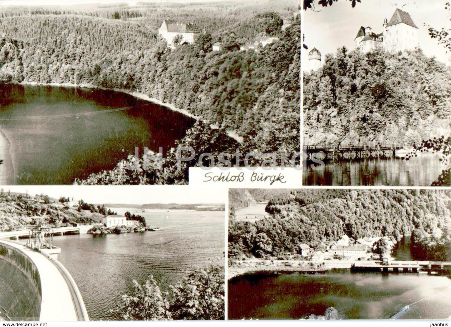 Schloss Burgk - 1978 - Germany DDR - used - JH Postcards