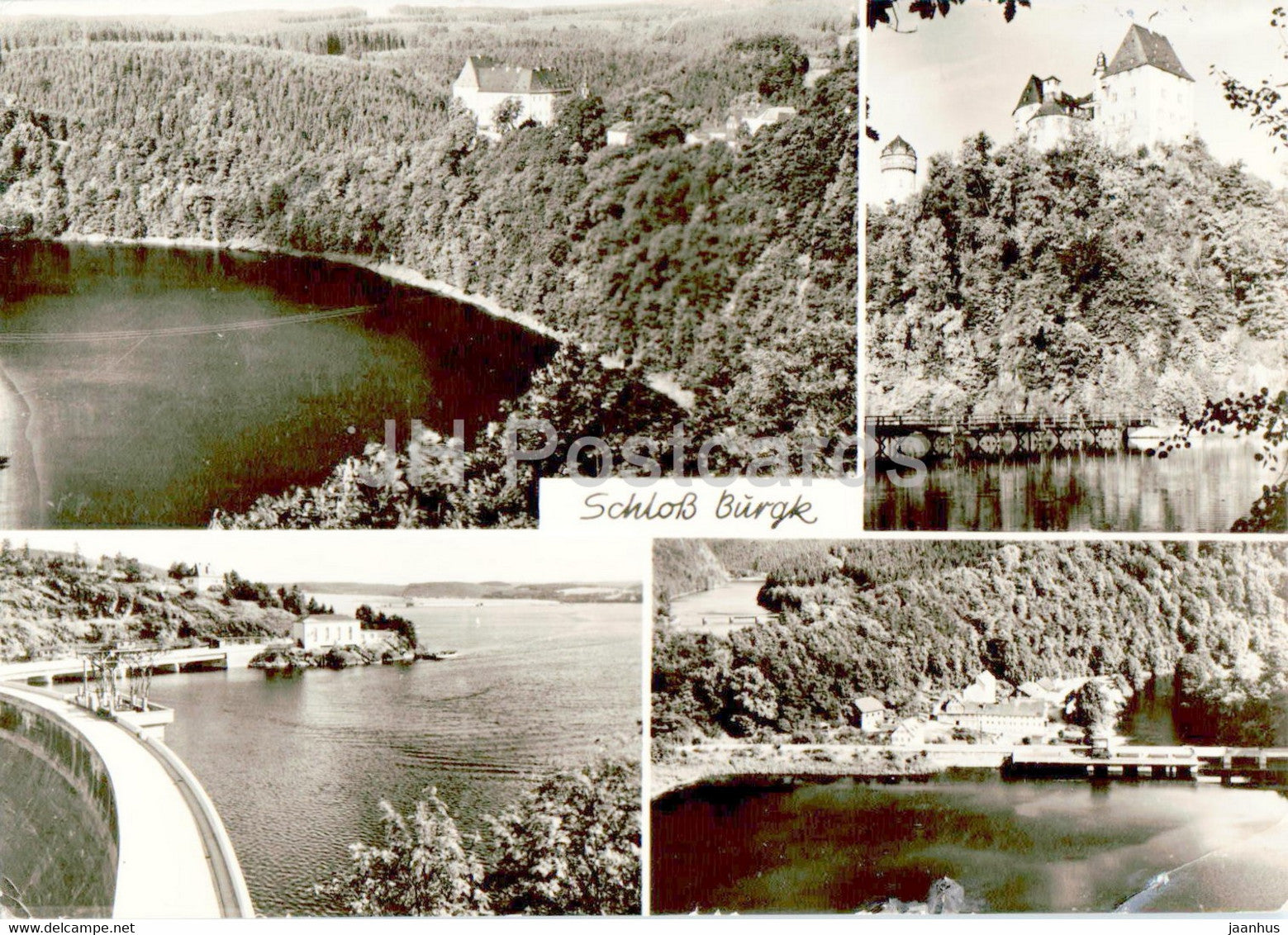 Schloss Burgk - 1978 - Germany DDR - used - JH Postcards