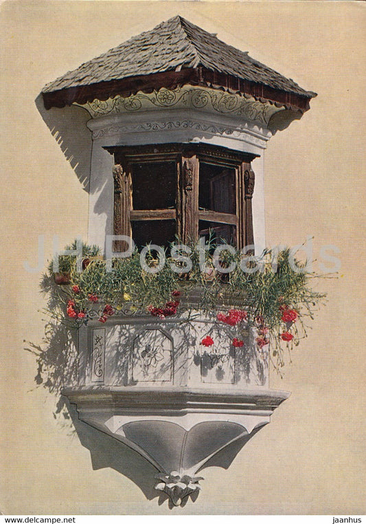 Engadiner Erker - 1970 - Switzerland - used - JH Postcards