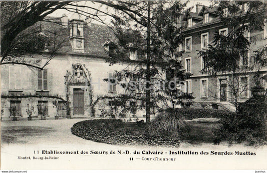 Etablissement des Soeurs de N D du Calvaire - Institution des Sourdes Muettes - 11 - old postcard - France - unused - JH Postcards
