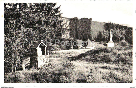 Ouren - Chemin de Croix - Kreuzweg - old postcard - Belgium - unused - JH Postcards