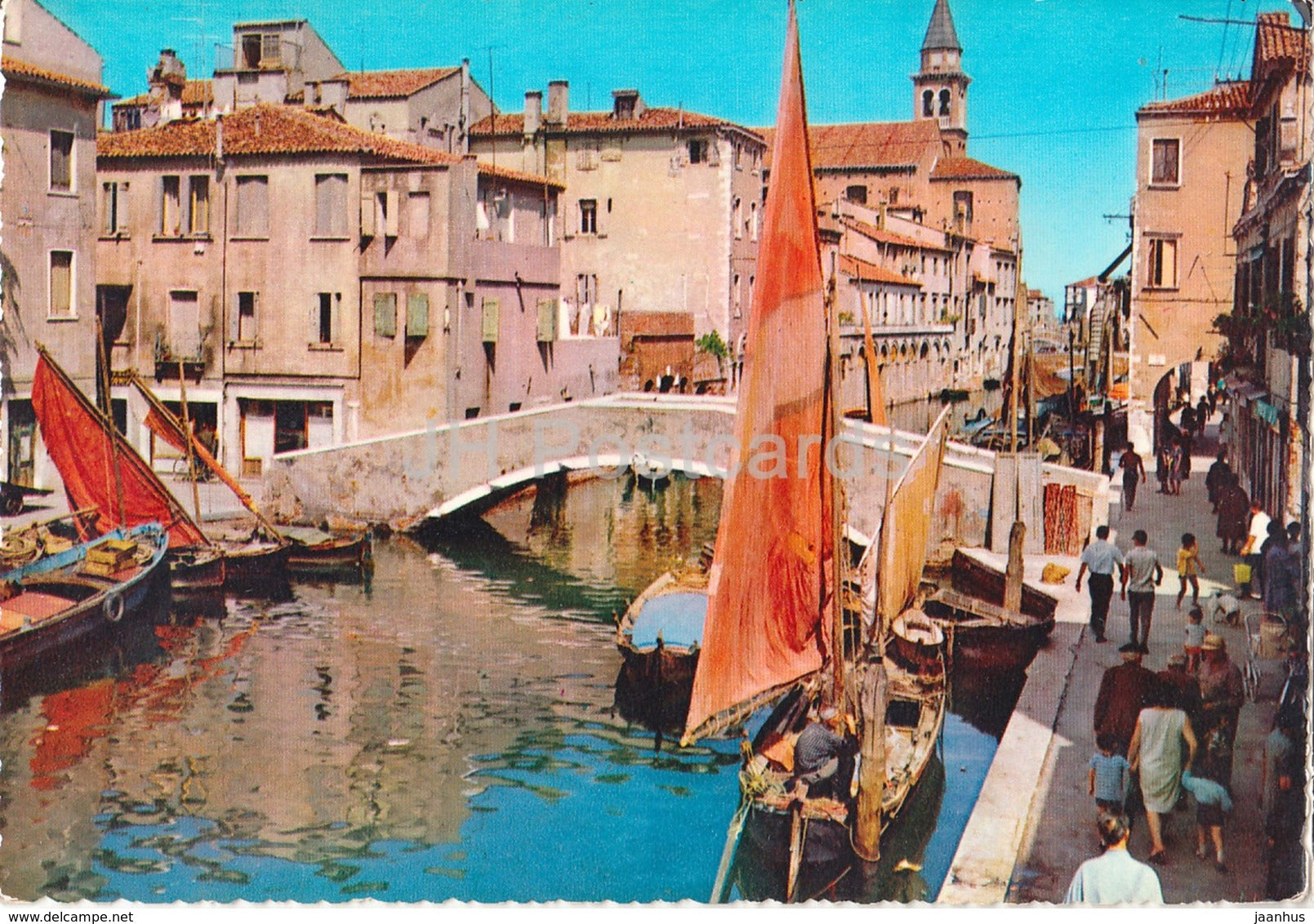 Chioggia - Canal Vena - 111 - Italy - unused - JH Postcards