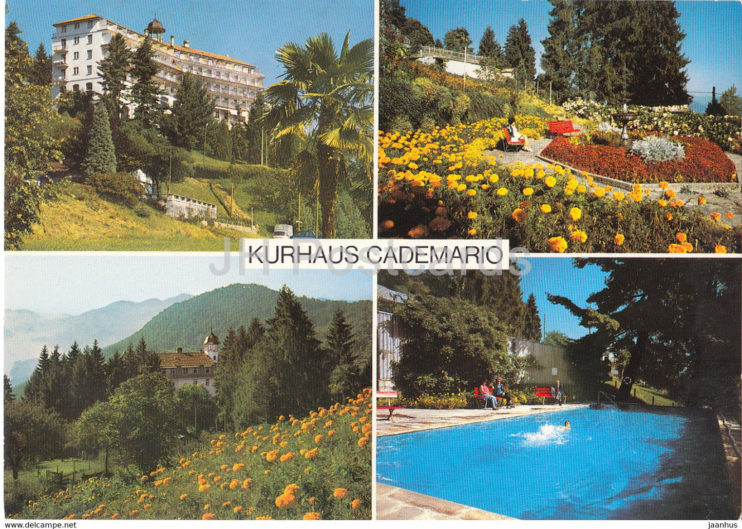 Kurhaus Cademario - Casa di Cura - multiview - 8553 - Switzerland - unused - JH Postcards