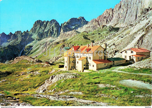 Dolomiti - Gruppo del Catinaccio - Rifugio del Vajolet - Le Coronelle - Italy - used - JH Postcards