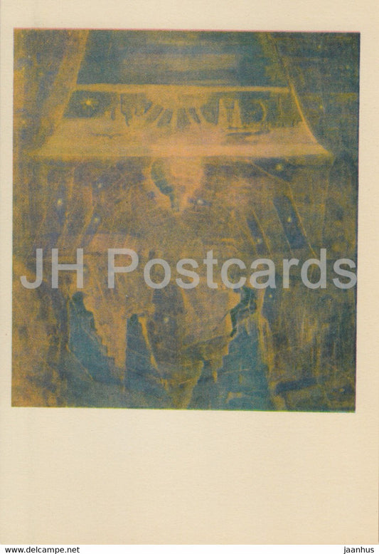 painting by M. Ciurlionis - Sonata of the Sun . Finale - Lithuanian art - 1978 - Lithuania USSR - unused - JH Postcards