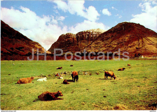 Appin - Argyll - Entering Glencoe from the north - 1418 - Scotland - United Kingdom - unused - JH Postcards