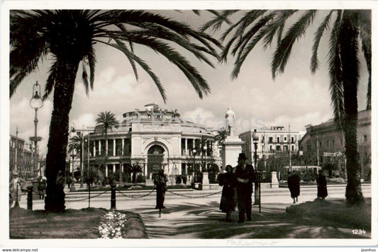 Palermo - Piazza Garibaldi - Place Garibaldi - 1234 - old postcard - Italy - unused - JH Postcards