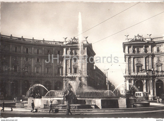 Roma - Rome - Piazza Esedra - square - Italy - used - JH Postcards
