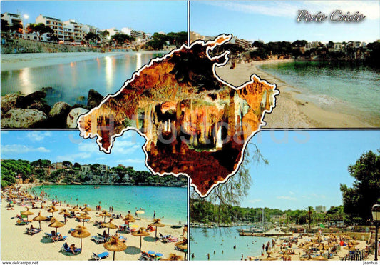 Porto Cristo - multiview - Mallorca - Spain - unused - JH Postcards