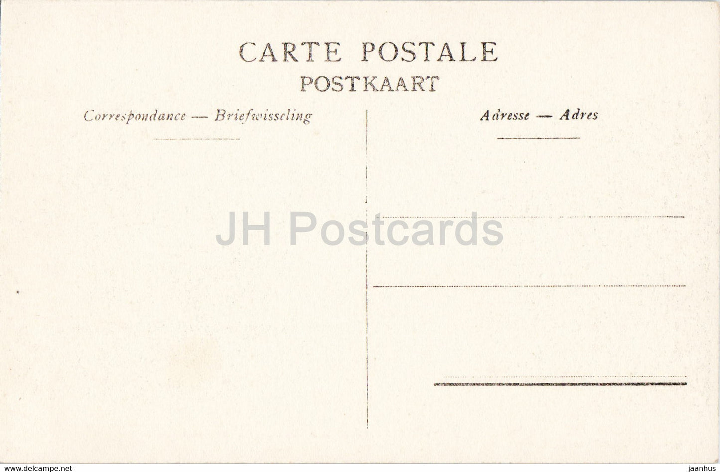 Anvers - Antwerpen - Vue a vol d'oiseau de l'Avenue De Keyser - tram - 454 - old postcard - Belgium - unused