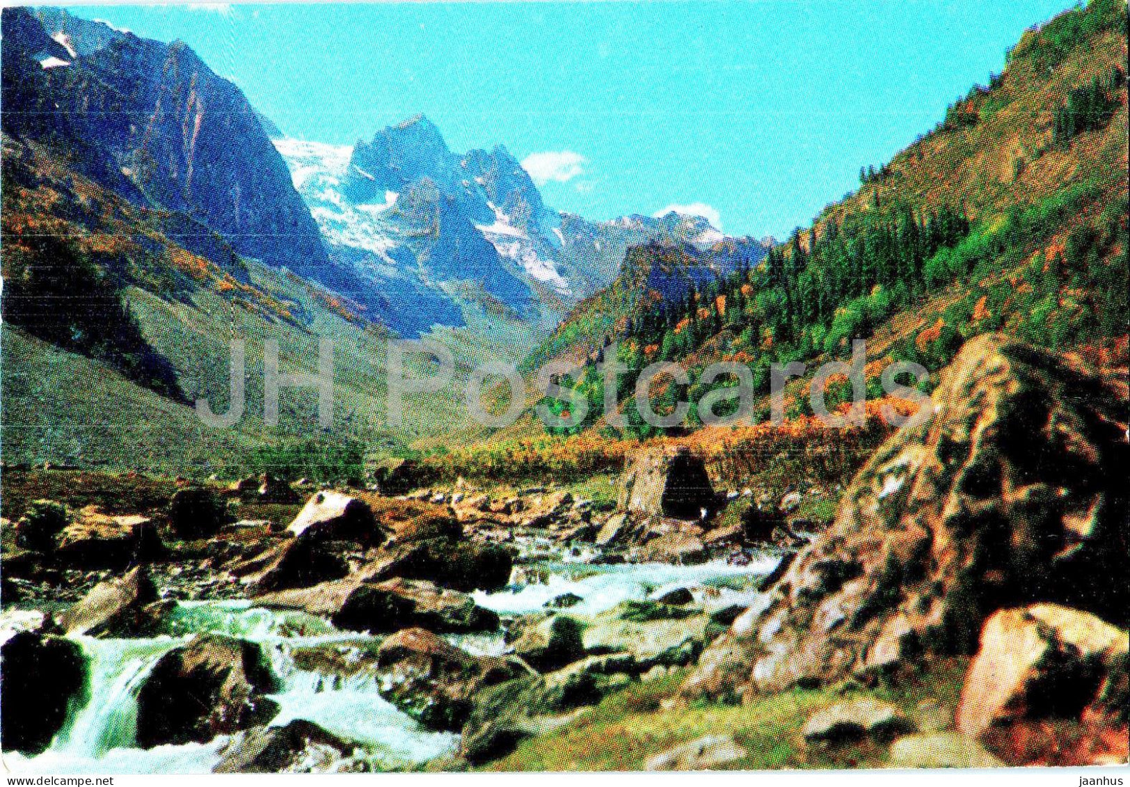 Kashmir Landscape - 173 - India - unused - JH Postcards