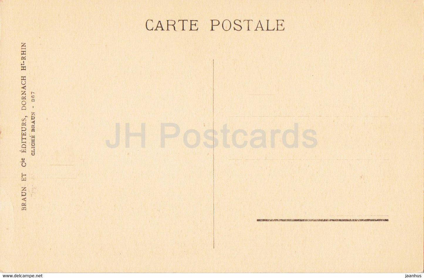 Mittelbergheim - La Mairie - old postcard - France - unused