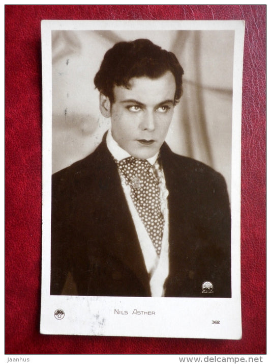 movie actor - Nils Asther - cinema - 362 - circulated in Estonia 1932 - France - used - JH Postcards