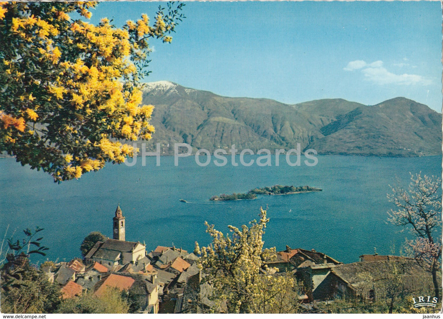Ronco S Ascona - Lago Maggiore - Veduta sulle Isole di Brissago - 626 - Switzerland - unused - JH Postcards