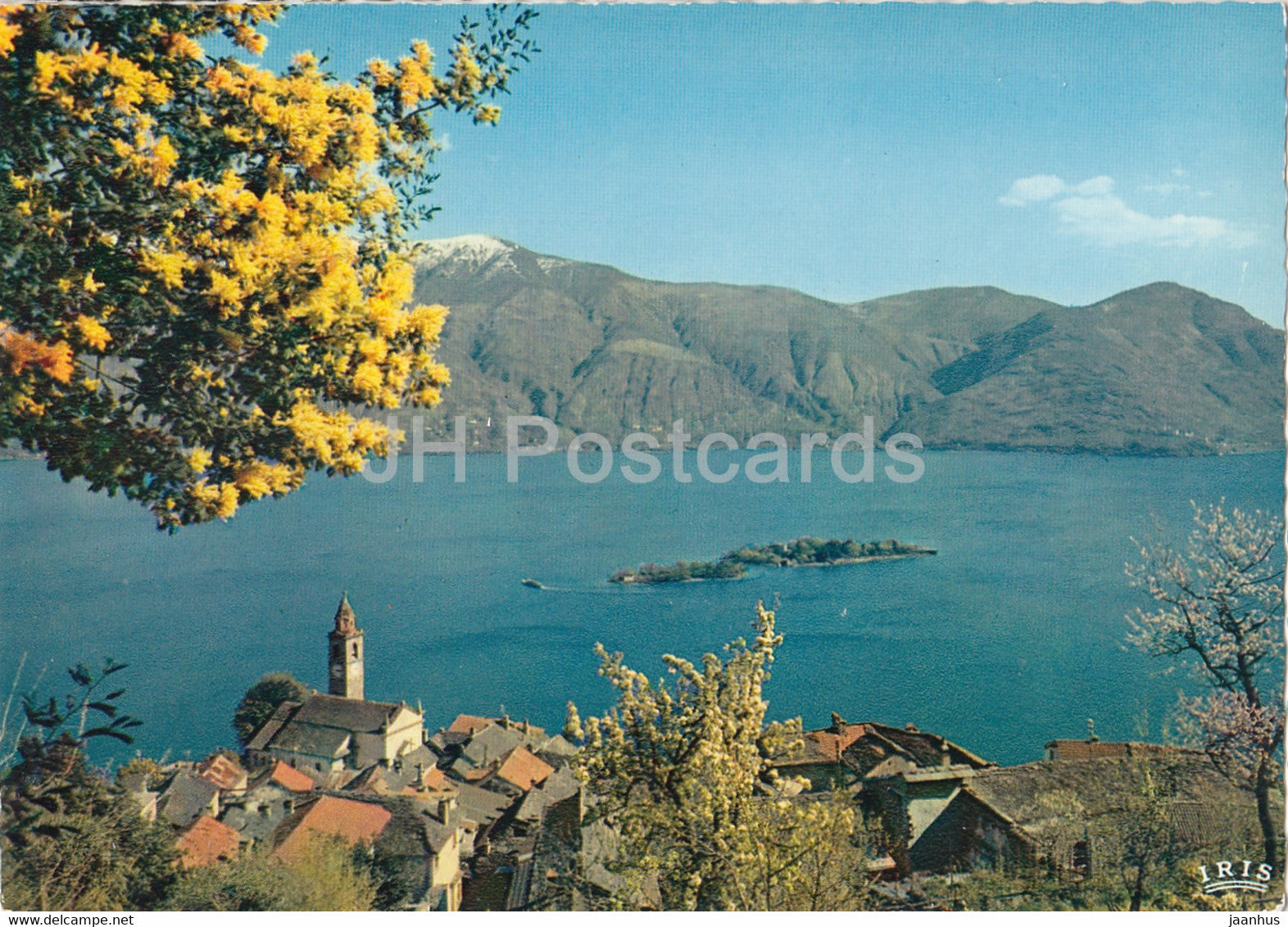 Ronco S Ascona - Lago Maggiore - Veduta sulle Isole di Brissago - 626 - Switzerland - unused - JH Postcards