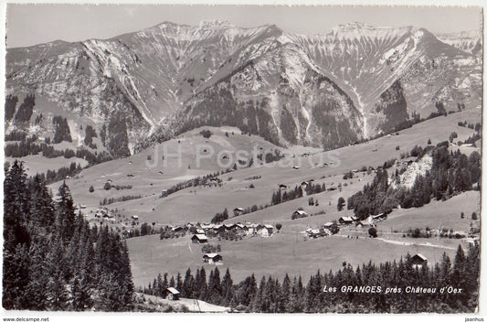 Les Granges pres Chateau d'Oex - 9687 - Switzerland - 1961 - used - JH Postcards