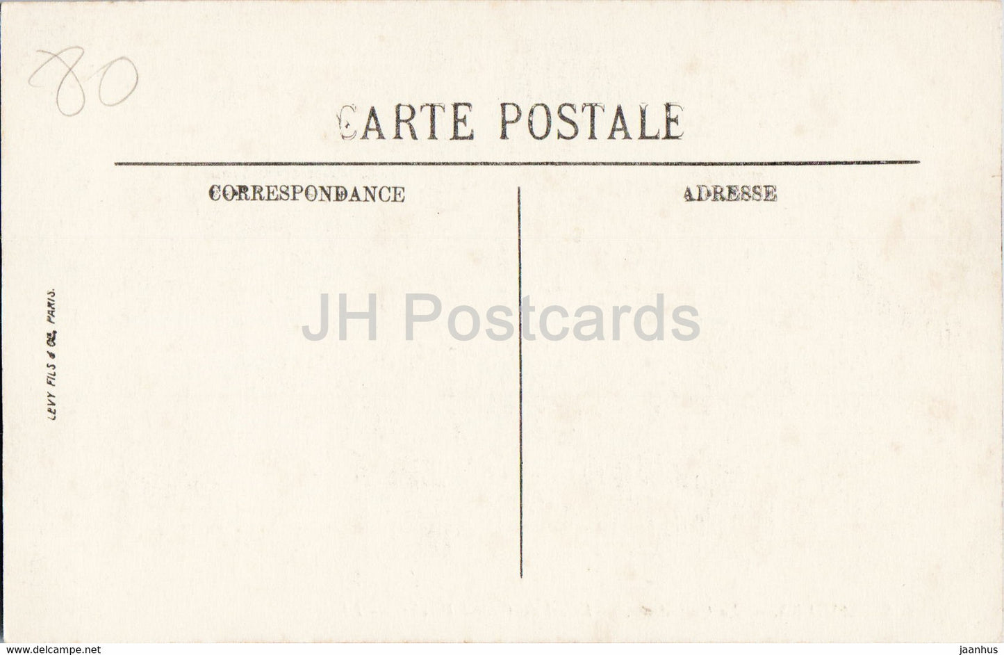 Amiens - La Cathédrale - Détail du Grand Porche - LL - cathédrale - carte postale ancienne - France - inutilisée