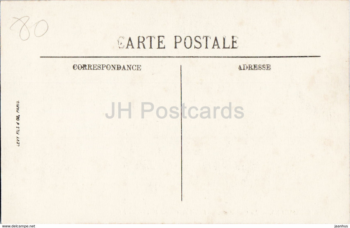 Amiens - La Cathédrale - Détail du Grand Porche - LL - cathédrale - carte postale ancienne - France - inutilisée