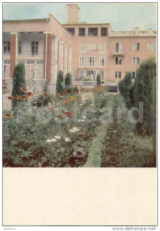 sanatorium Ossetia - Ordzhonikidze - Vladikavkaz - Ossetia - 1969 - Russia USSR - unused - JH Postcards