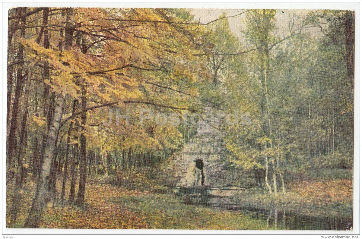 Hill made of Rubble - Catherine Park - Pushkin - 1968 - Russia USSR - unused - JH Postcards