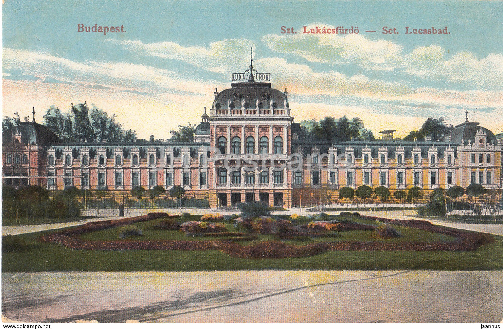 Budapest - Szt Lukacsfurdo - Sct Lucasbad - old postcard - Hungary - unused - JH Postcards
