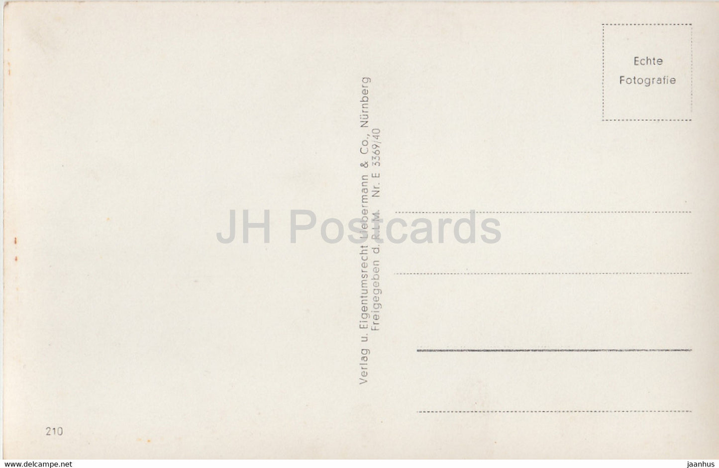 Nurnberg - Gesamtblick - Nuremberg - 210 - old postcard - Germany - unused