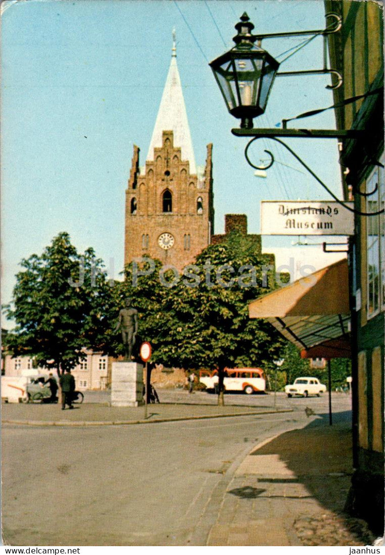 Grenaa - Kirken - church - 1966 - Denmark - used - JH Postcards