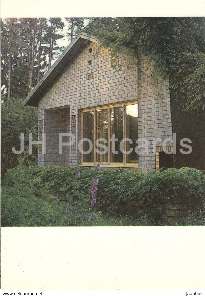 Elva - Estonian Actor L. Hansen House Museum - 1989 - Estonia USSR - unused - JH Postcards