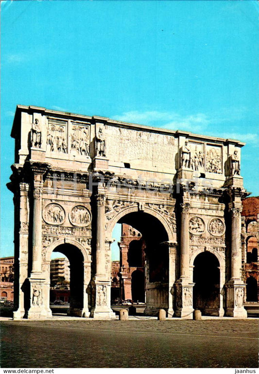 Roma - Rome - Arco di Constantino - Arch of Constantine - ancient world - 1/14 - Italy - unused - JH Postcards