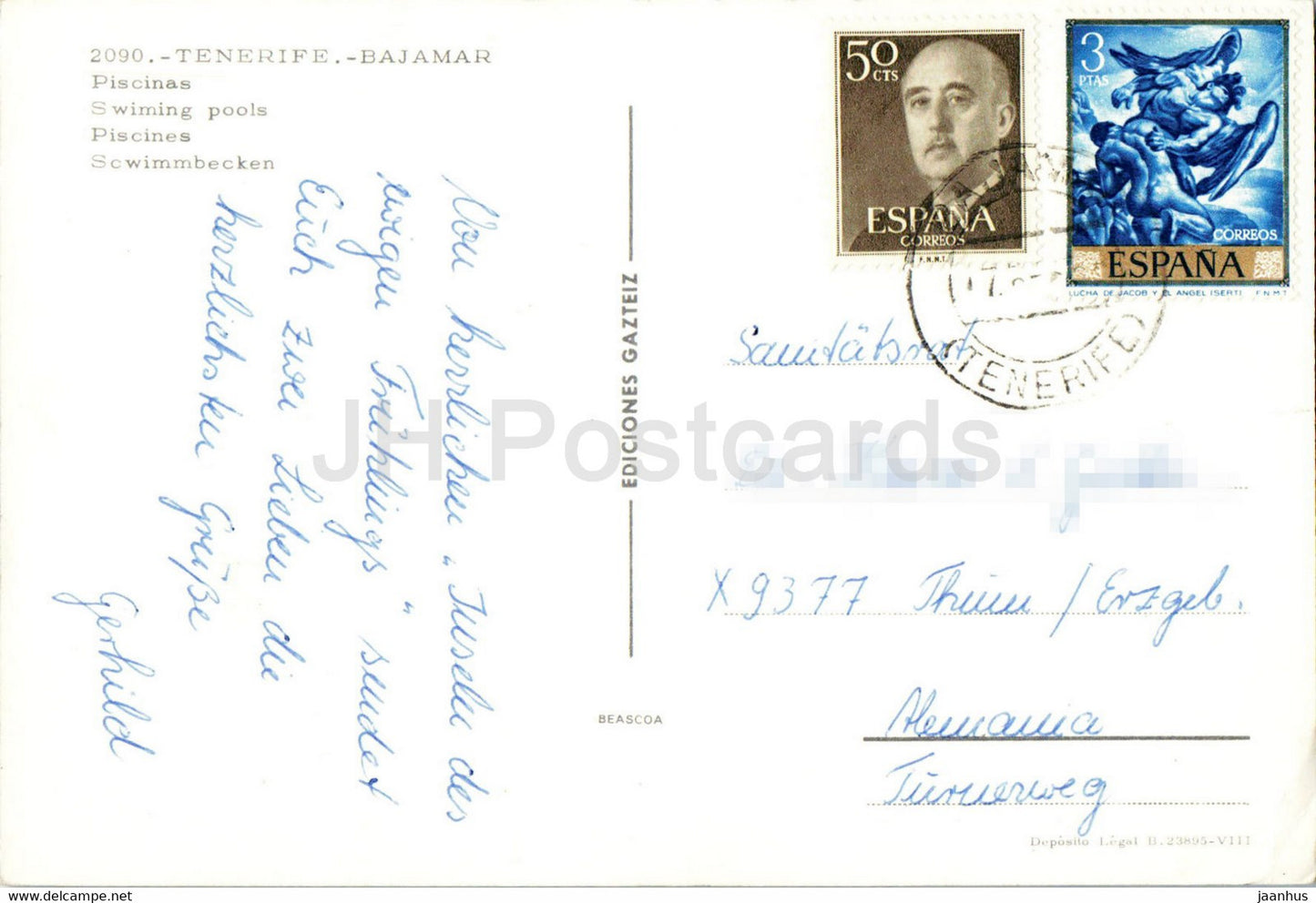 Tenerife - Bajamar - Piscinas - piscine - 2090 - Espagne - occasion
