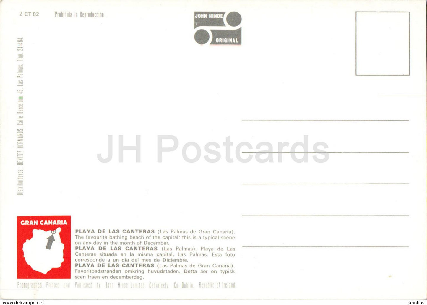 Playa de las Canteras - Las Palmas de Gran Canaria - Strand - Spanien - unbenutzt
