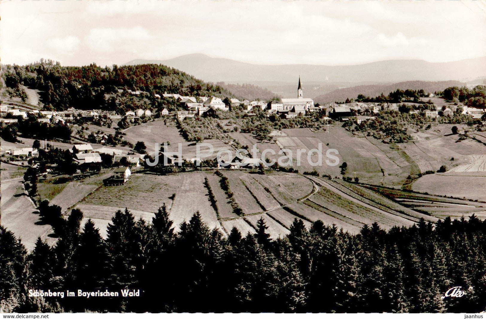 Schonberg im Bayerischen Wald - 1963 - Germany - used - JH Postcards