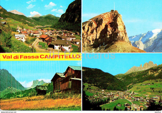 Val di Fassa Campitello - 1992 - Italy - used - JH Postcards