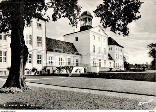 Graasten Slot - castle - old postcards - 1009 - 1959 - Denmark - used - JH Postcards