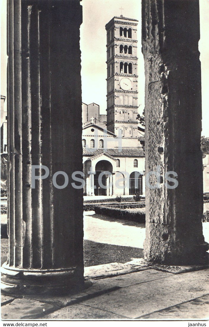 Roma - Rome - S Maria in Cosmedin - old postcard - Italy - unused - JH Postcards