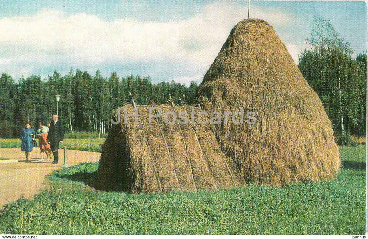 Lenin Memorial Places - Razliv - The Hut - 1971 - Russia USSR - unused - JH Postcards