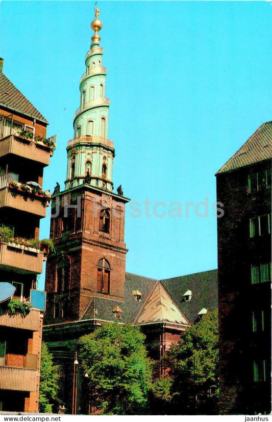 Copenhagen - Kobenhavn - Vor Frelsers Kirke - Church of Our Saviour - 2000-6 - Denmark - unused - JH Postcards