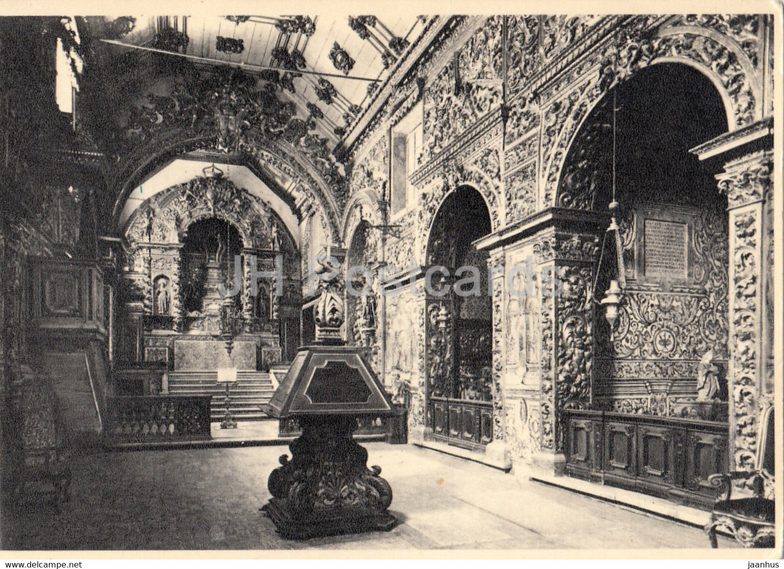 Lisbon - Lisboa - Capela de Santo Alberto - Museo Nacional de Arte Antiga - chapel - 1964 - Portugal - used - JH Postcards