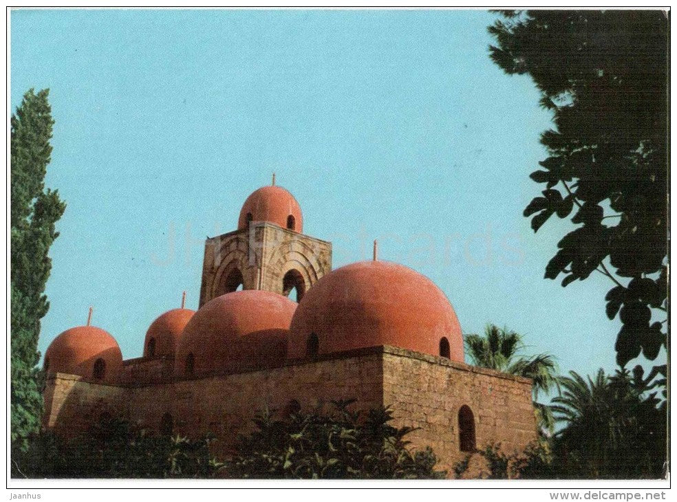 San Giovanni degli Eremiti  - Palermo - Sicilia - 23 - Italia - Italy - circulated in France 1978 - JH Postcards