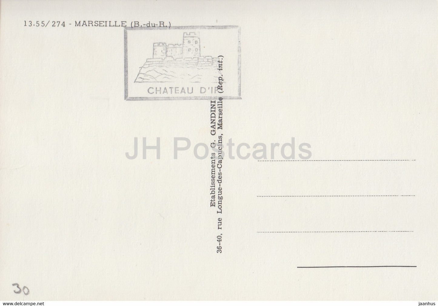 Marseille - multiview - France - unused