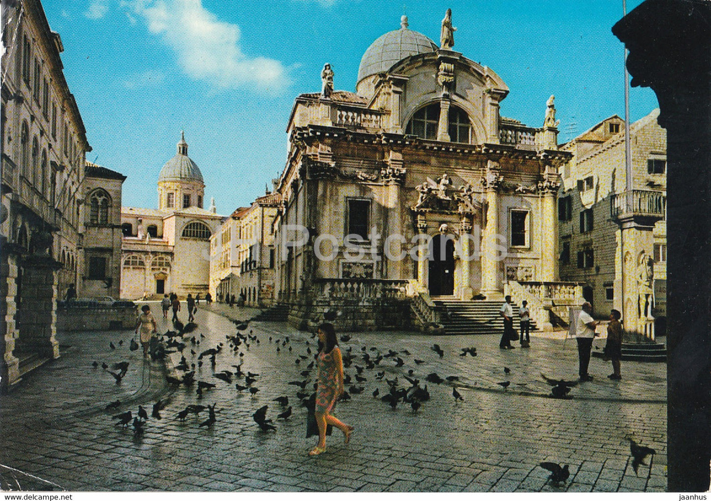Dubrovnik - architecture - 2497 - 1973 - Yugoslavia - Croatia - used - JH Postcards