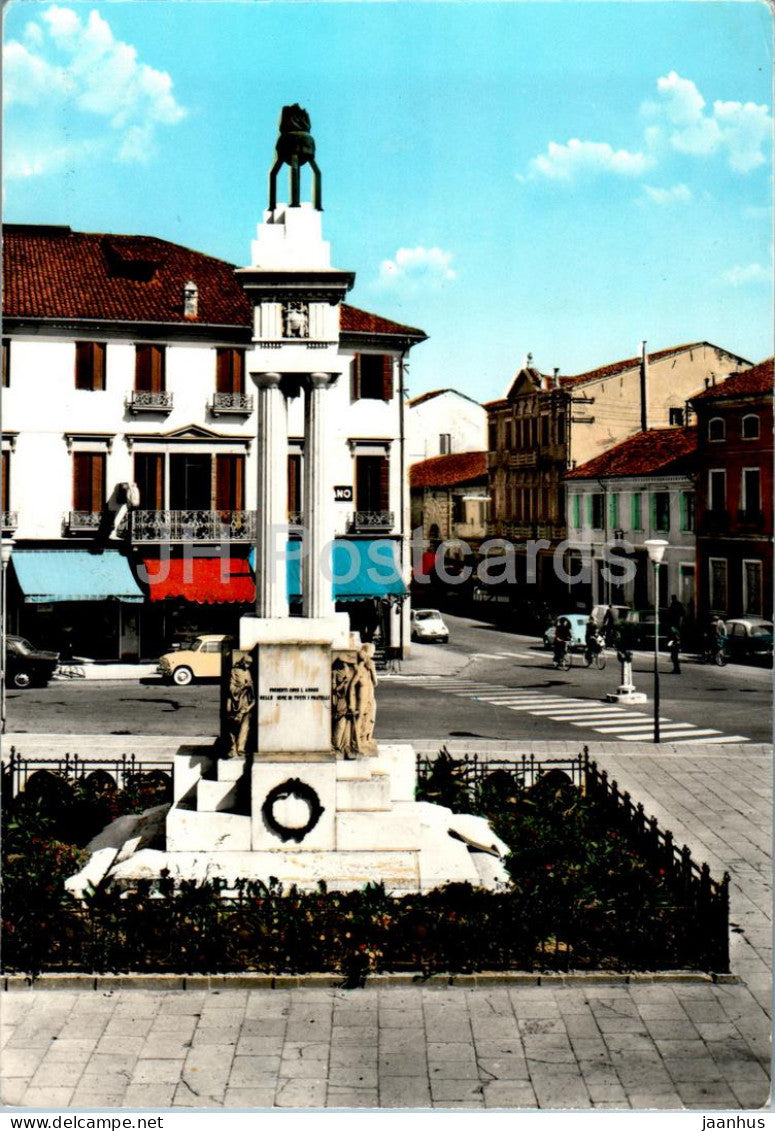 Piove di Sacco - Monumento ai Caduti - war memorial - monument - 397 - Italy - used - JH Postcards