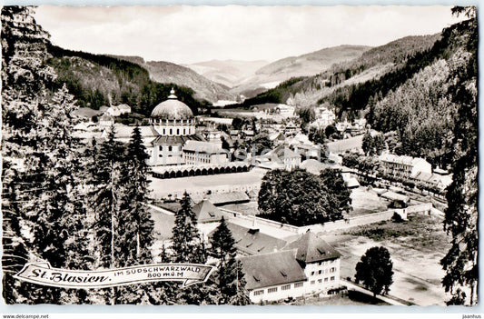 St Blasien im Sudschwarzwald - old postcard - Germany - unused - JH Postcards