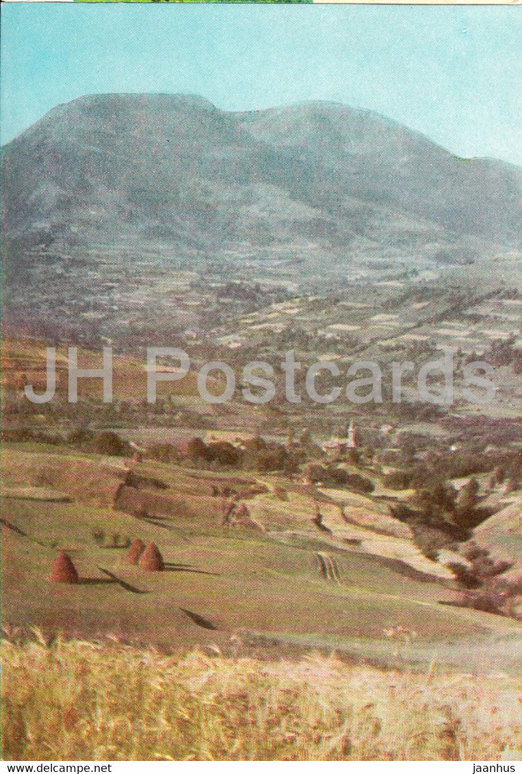 Landscape of Malamunest region - 1965 - Romania - unused - JH Postcards