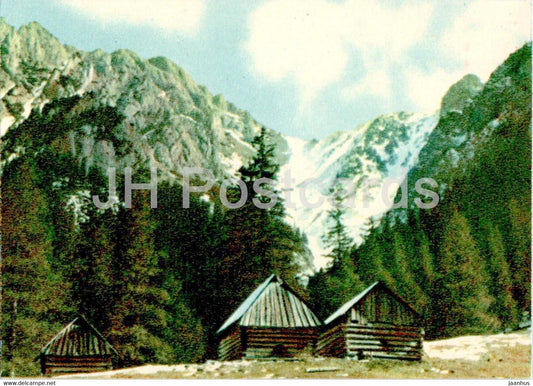 Tatry Zachodnie - Western Tatras - Pisana Coomb - Poland - unused - JH Postcards