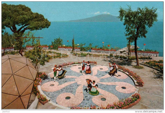 Tarantella al Circolo dei Forestieri - dance at the Foreigners Club - Sorrento - SOR 16 - Italia - Italy - unused - JH Postcards