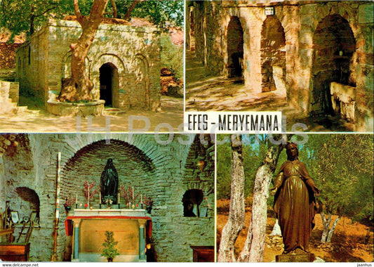 Efes - The Virgin Mary - multiview - 433 - Turkey - unused - JH Postcards