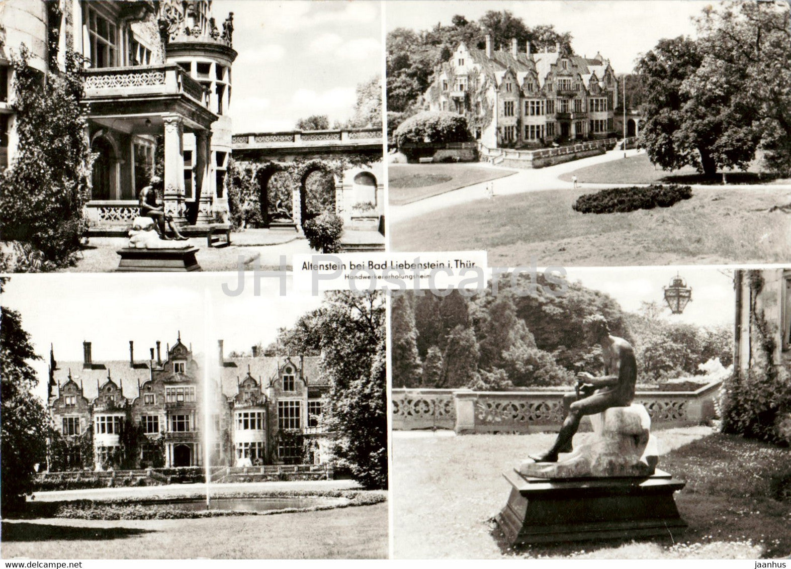 Altenstein bei Bad Liebenstein - Handwerkererholungsheim - Germany DDR - used - JH Postcards