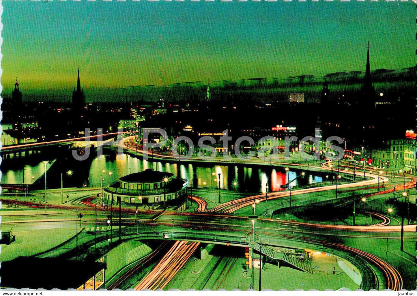 Stockholm - Slussen - 130/236 - Sweden - unused - JH Postcards