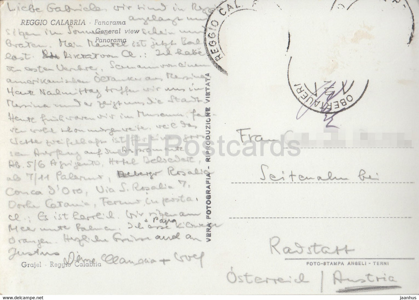 Reggio Calabria - panorama - Italy - Italia - used